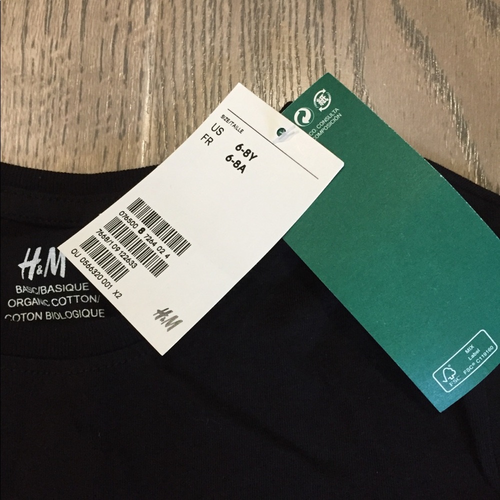Bundle 6 tops and tees NWT and EUC sz 7/8 - Picture 7 of 16